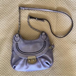 Aimee Kestenberg Metallic Purple Crossbody Purse